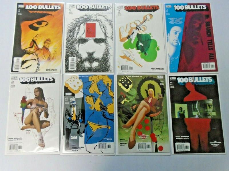 100 Bullets lot #1 reprint to #100 - 43 different books - average 8.0 - 1999