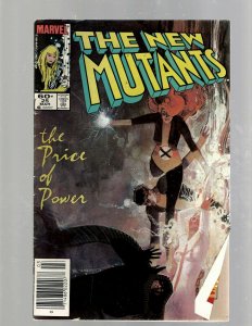 The New Mutants # 25 FN Marvel Comic Book Legion Wolverine X-Men Warlock EK9