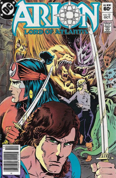 Arion, Lord of Atlantis #12 (Newsstand) FN ; DC