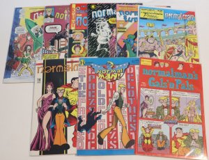 Normalman Comic Lot of 9 - #1-3, 7-12 Jim Valentino