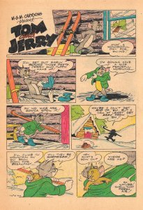 TOM AND JERRY COMICS #65 (Dec 1949) 6.0 FN • Great Harvey Eisenberg Artwork!