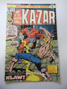 Ka-Zar #14 (1976) FN/VF Condition