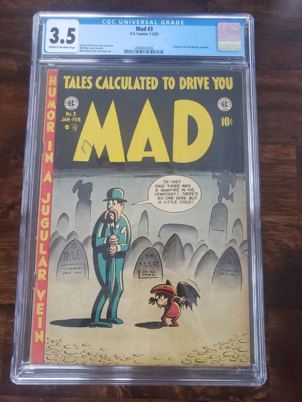 Mad 3 CGC 3.5