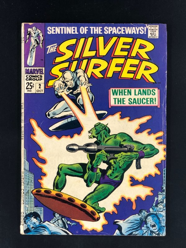 The Silver Surfer #2 (1968) GD 1st Appearance of the Badoon