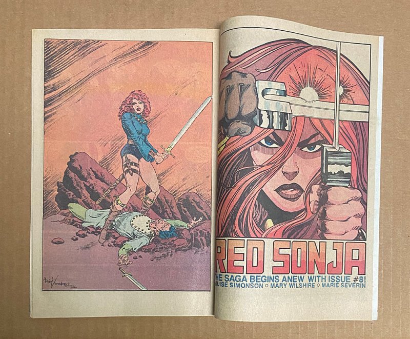 Red Sonja #6 (6.0 FN) / Newsstand / 3rd series 1983