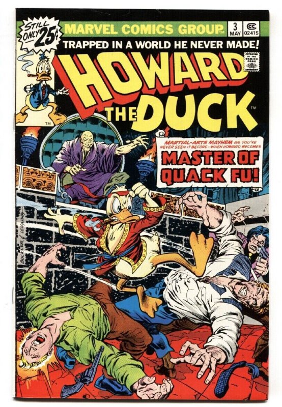 HOWARD THE DUCK #3 1976-MARVEL-FRANK BRUNNER-comic book