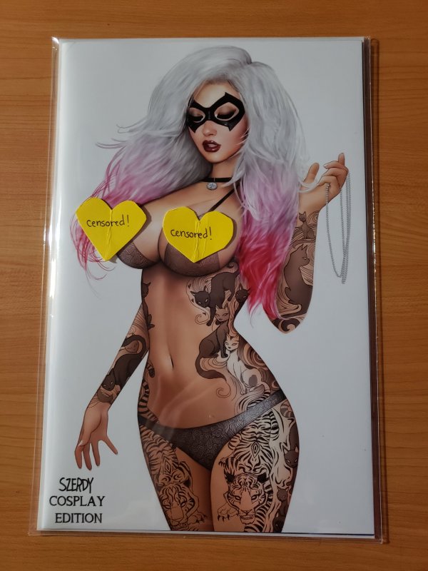 A SUPER HOT Black Cat Sexxy See through Lingerie Variant Cover Persuasion #1