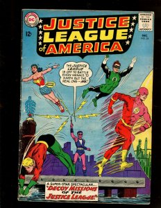 JUSTICE LEAGUE OF AMERICA #24 (4.0) DECOY MISSIONS OF THE JUSTICE LEAGUE