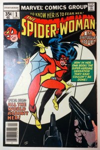 Spider-Woman #1 (1978) Origin story & new Custome 