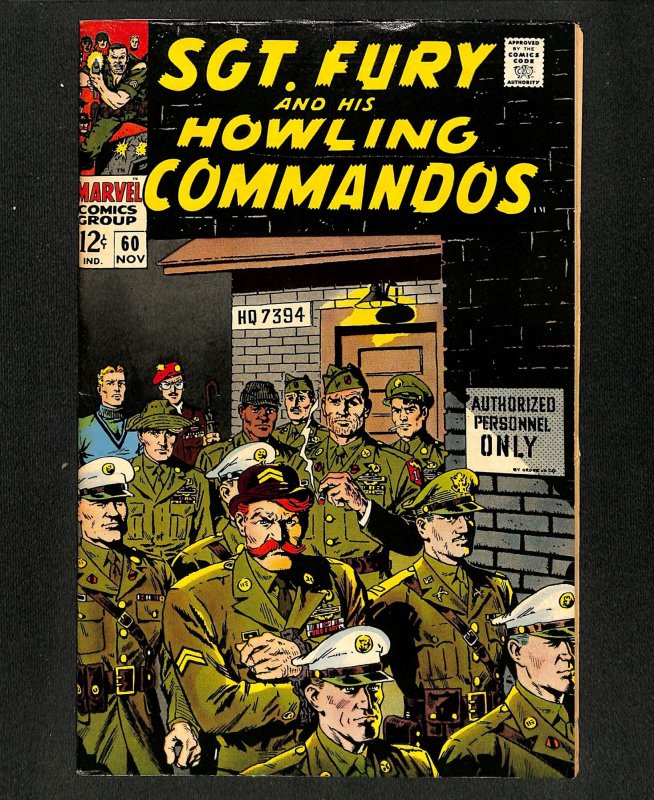 Sgt. Fury and His Howling Commandos #60