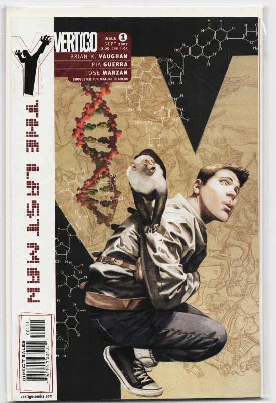 Y: The Last Man #1 (2002) Y: The Last Man [Key Issue]
