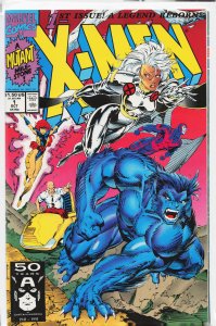 X-Men #1 Storm and Beast Cover (1991) X-Men [Key Issue]