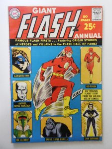 Flash Annual (1963) VG/FN Condition! 1/2 in tear front cover