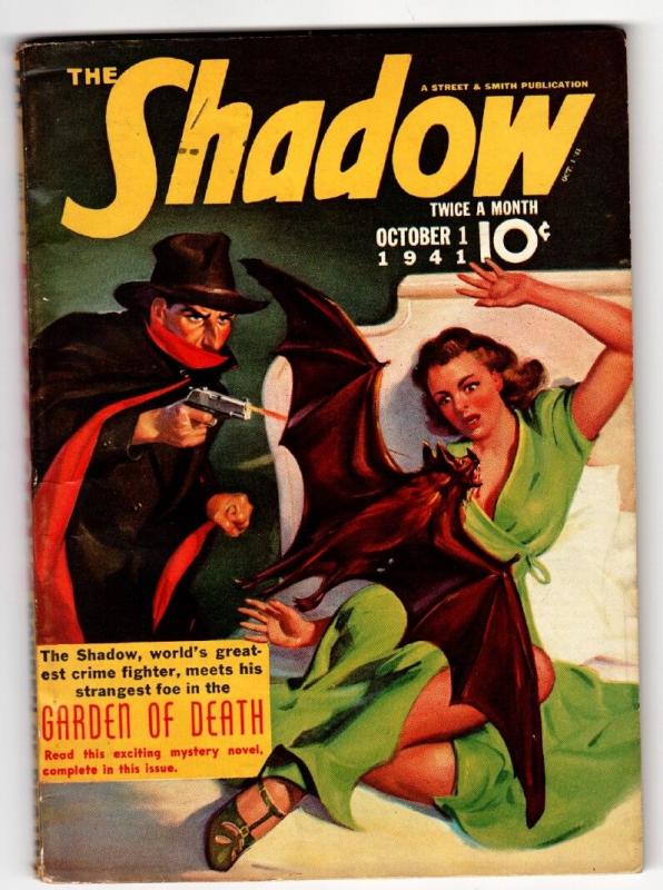 SHADOW 1941 Oct 1- STREET AND SMITH-Pulp Magazine