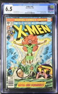 X-Men # 101 CGC 6.5 WHOTECPages First App Phoenix. MCU X-Men'97 Disney+ HOT KEY