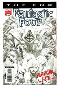 Fantastic Four The End #1 Special Edition B&W Rough Cut - Alan Davis - 2007 - NM 