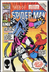 Web of Spider-Man #17 (1986) Spider-Man