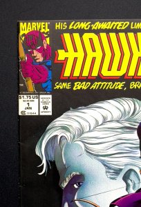 Hawkeye #1 (1994) - [KEY] 1st App of Javelynn & Rover - FN