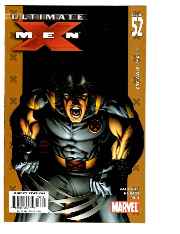 5 Ultimate X-Men Marvel Comic Books # 48 49 50 51 52 Iceman Wolverine Rogue BH30 