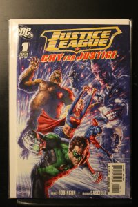 Justice League: Cry for Justice #1 Right Side of Cover (2009)