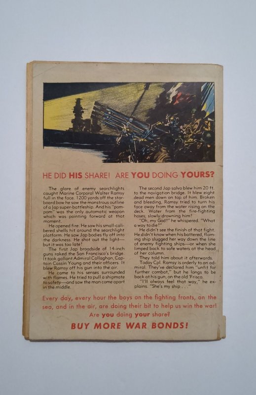 War Heroes #8 (1944) G/VG 3.0