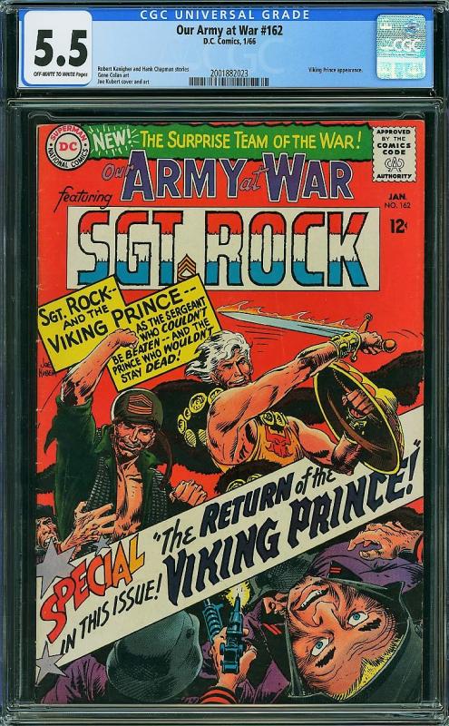 Our Army at War #162 (DC, 1966) CGC 5.5