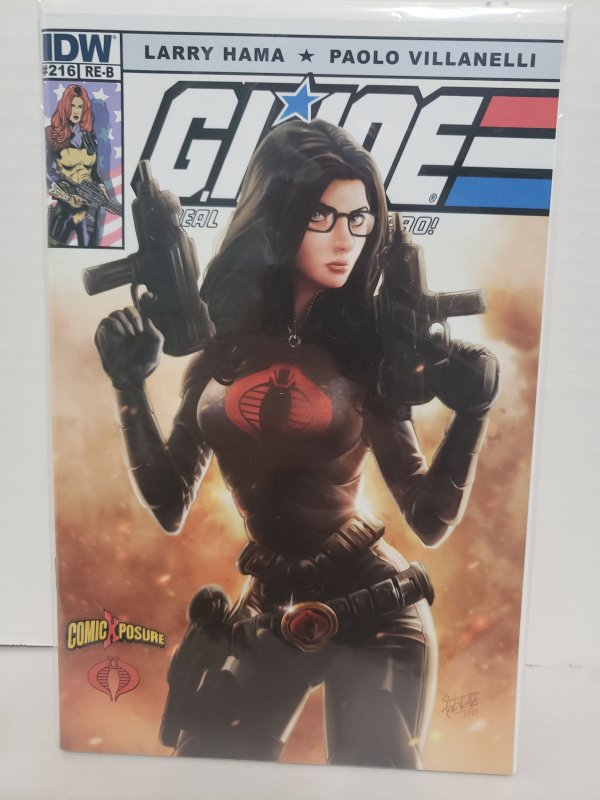 G.I. Joe: A Real American Hero #216 ComicXposure Cover (2015)