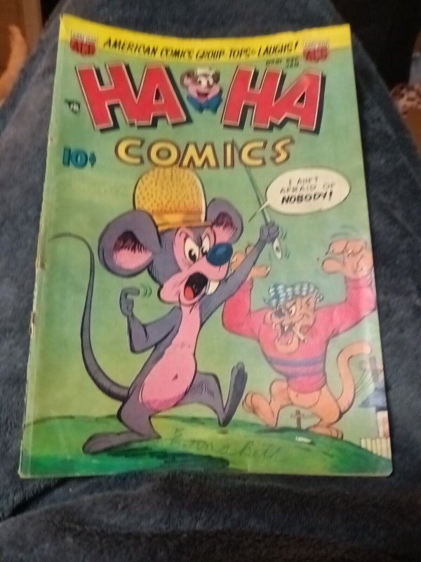 Ha Ha Comics # 81 Golden Age Funny Animal Books ACG 1951 Pre-code Cartoon Humor