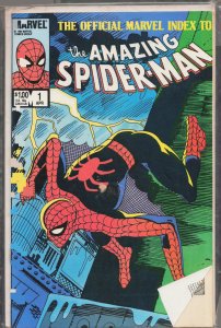 The Official Marvel Index to the Amazing Spider-Man #1 (1985) Spider-Man