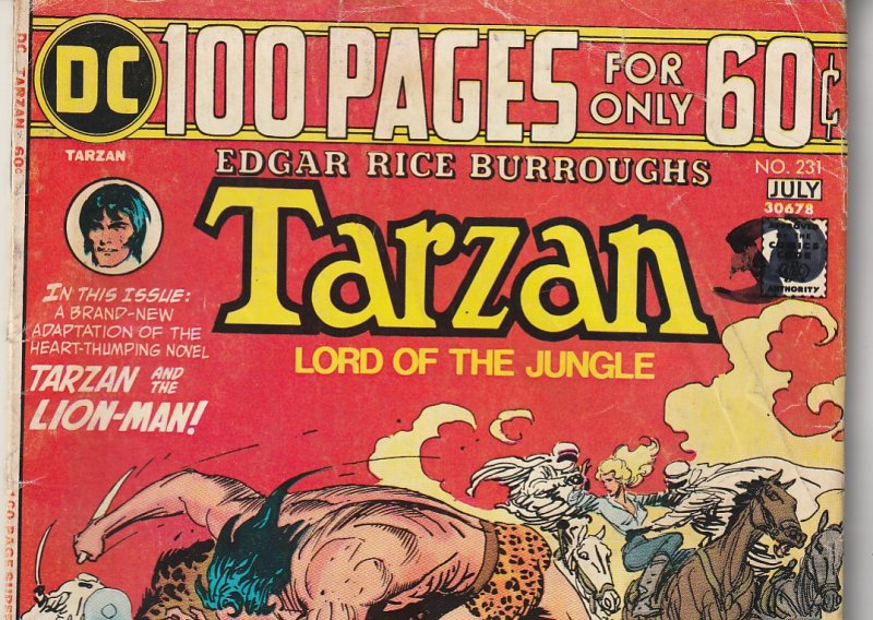 Tarzan(DC)  # 231 The Original 100 pager