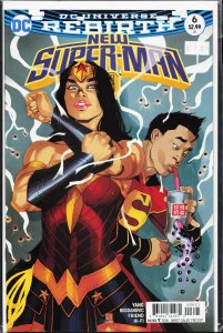 New Super-Man #6 Variant Cover (2017) New Super-Man