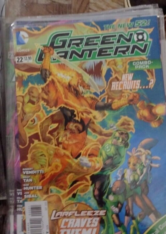 GREEN LANTERN #22 2013 DC the new 52   the new recruits larfleeze