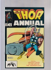 Mighty Thor Annual #11 - Bob Layton Cover  (8.0) 1983