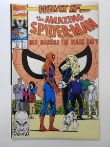 What If...? #21 (1991) Spider-Man Had Married The Black Cat? Sharp VF-NM Cond!