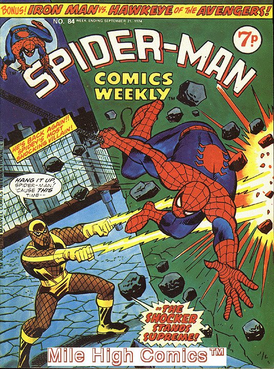 SPIDER-MAN WEEKLY  (#229-230) (UK MAG) (1973 Series) #84 Near Mint