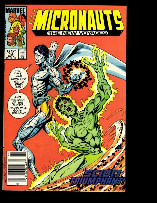 Lot Of 12 Comics The Micronauts # 1 2 6 7 8 14 15 16 17 18 19 20  WS2