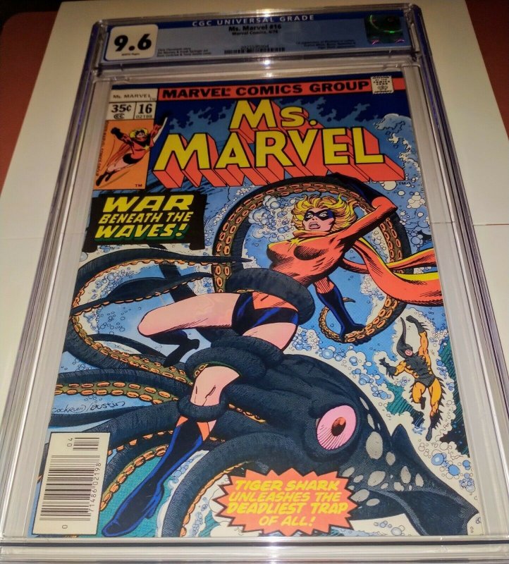 Ms Marvel 15 16 17 CGC 9.6 Mystique 3 comic set!