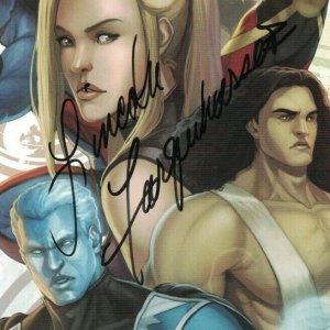 Team Genesis #1 VF/NM signed by Lincoln Farquharson - Farcorners Studios 