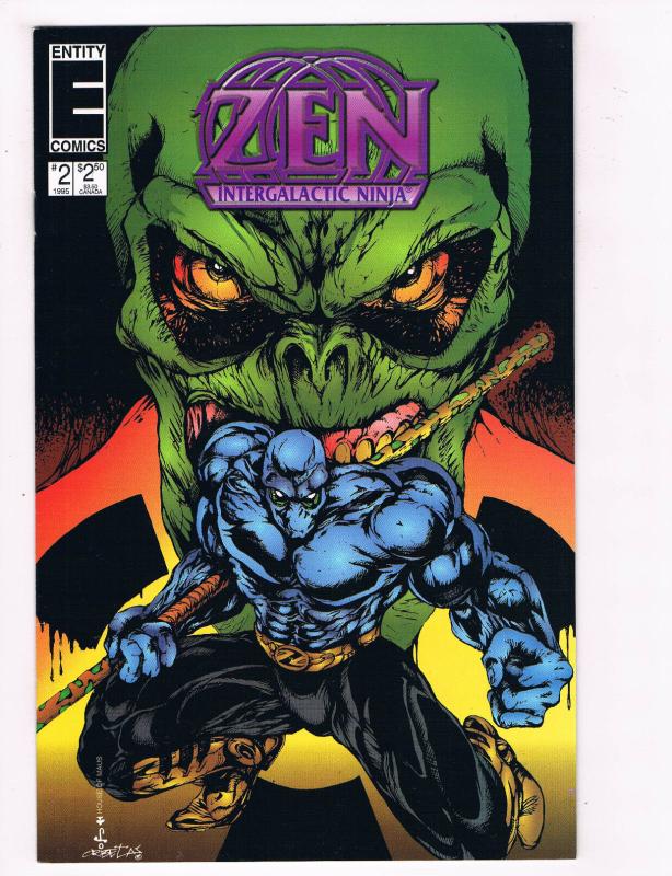 Zen Intergalactic Ninja #2 NM Entity Comics Comic Book 1995 DE28