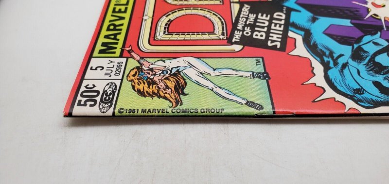 Dazzler #5 (1981) 1ST APPEARANCE OF BLUE SHIELD *KEY* VF/NM