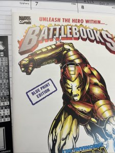Battlebooks: iron man BLUE PRINT EDITION