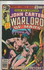 John Carter Warlord of Mars #17 ORIGINAL Vintage 1978 Marvel Comics GGA