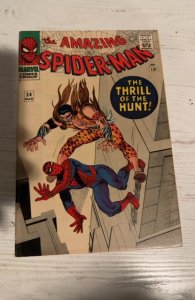 The Amazing Spider-Man #34 (1966)vs kraven the hunter