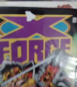 X-FORCE  #  59 1996 MARVEL DISNEY  newstand barcode variant shatterstar secret