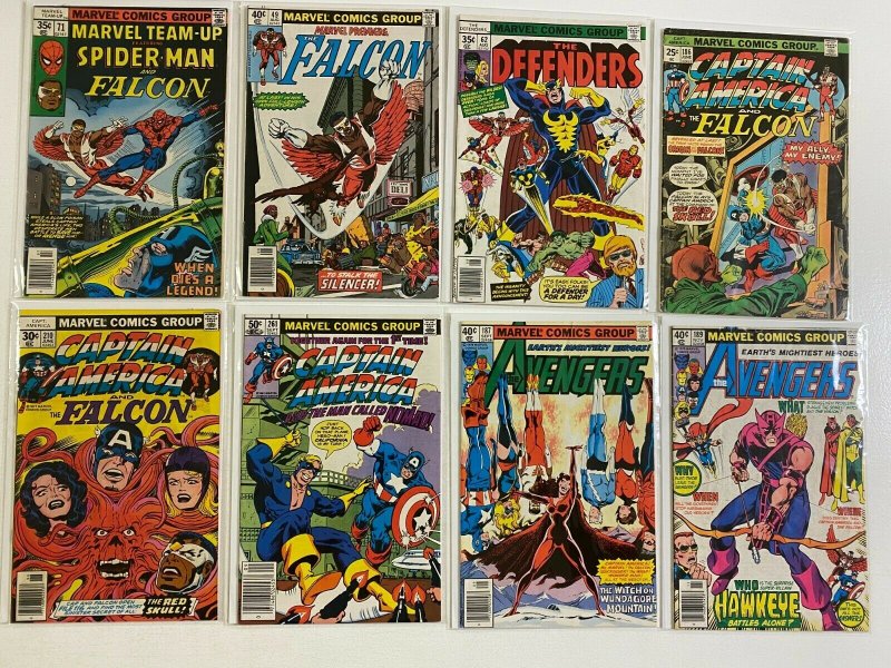 The Falcon appearances comic lot Marvel 36 pieces (Condition and Years Vary)