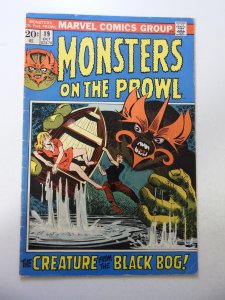 Monsters on the Prowl #19 (1972) VG+ Condition stains fc