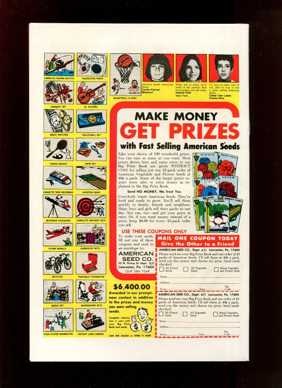 SWAMP THING #22 - ERNIE CHAN COVER (9.0) 1976