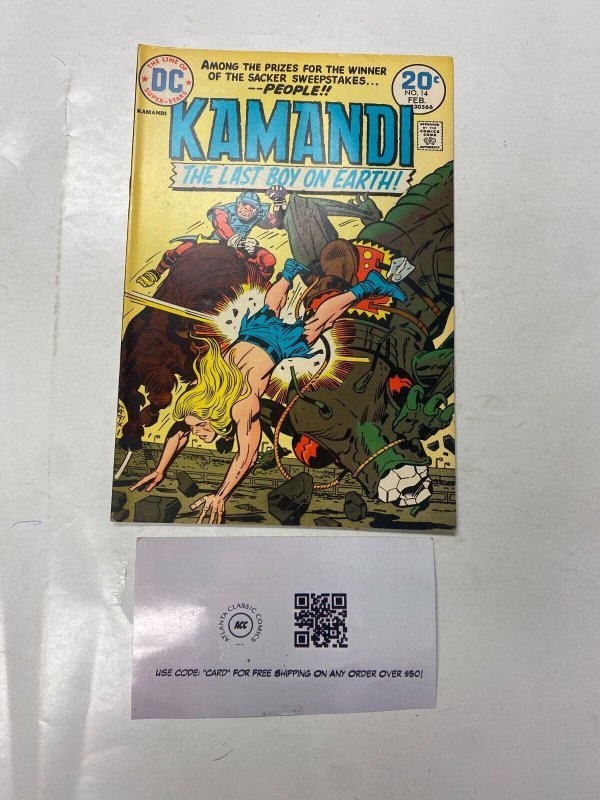 Kamandi The Last Boy On Earth #14 - Jack Kirby VG-FN Marvel Comics Group 19 LI1