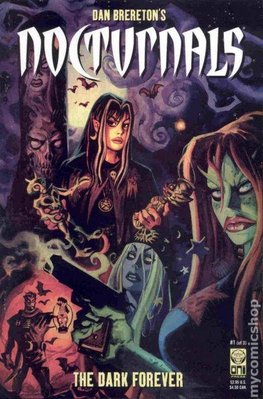 NOCTURNALS #1, VF+, Dan Brereton, Horror, Demons, Dark Forever, 2001