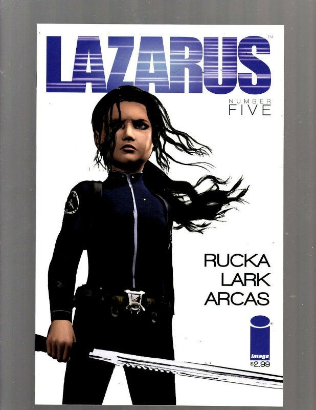 Lot Of 10 Lazarus Image Comic Books # 1 2 3 4 5 6 7 8 9 10 Rucka Lark Arcas RP4